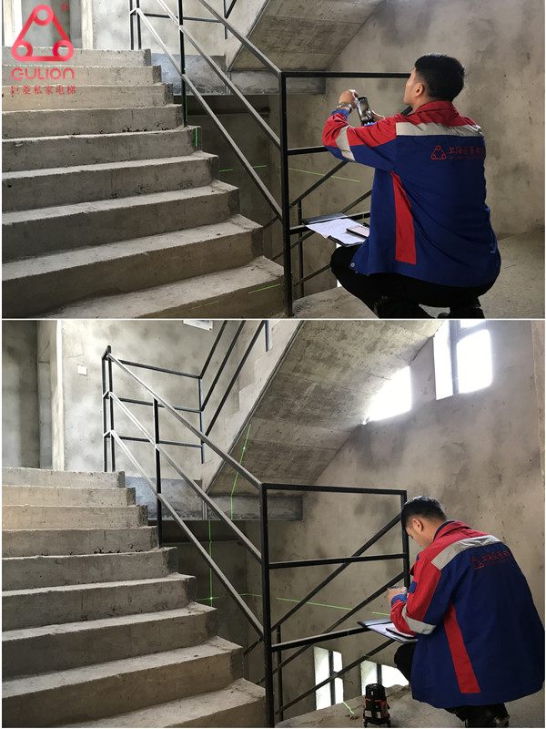 上海平臺式電梯，松江新城帶地下室4層別墅電梯