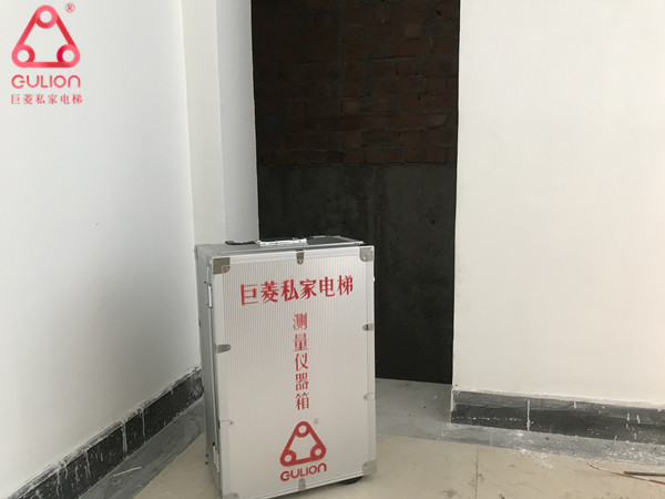 上海三層別墅電梯，嘉定土建井道三層三站別墅小電梯，巨菱