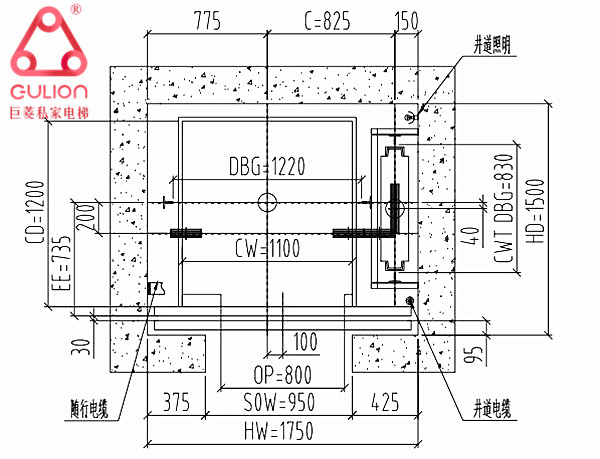浙江別墅電梯設(shè)計