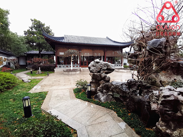 蘇州古典園林與中式家用別墅電梯相互輝映